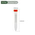 YOKIVE Pack of 10 Plastic Centrifuge Tube, Laboratory Tube with Conical Bottom | Identify Fill Level, Great for Molecular Biology (Orange, 15ml)