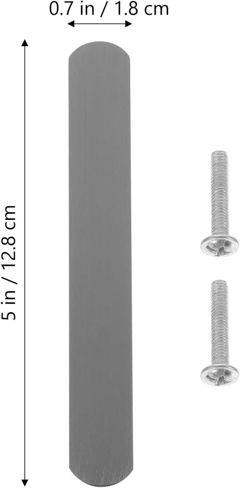 2Pcs 96Mm Black T-Handle Cabinet Pulls Hole Spacing Drawer Handles for Kitchen Cabinets, Wardrobe Doors, Furniture