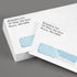 LUXPaper #10 Business Envelopes | Bottom Flap Window | Security Tint | 4 1/8" x 9 1/2" | White | 24lb. | 50 Qty