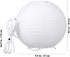 9.8"x9.8"Inch) Lurrose Rice Paper Lamp Desk Floor Lantern Nightstand Bedside Smalll Lamps for Bedroom Living Room