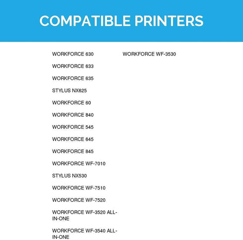 LD Products Compatible Ink Cartridge Replacement for Epson 127 T127220 Extra High Yield (Cyan) for Workforce 630 633
