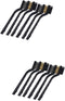 GLEAVI 12 Pcs Nylon Brush Set, Tile Brush, Grout Brush, Kitchen Cleaning Tool, 3D Printer Brush