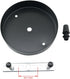 JCBIZ 2PCS 12cm Lighting Fixtures Accessories Retro Pendant Light Ceiling Base Plate Suitable for Decorative Hangers