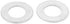 uxcell M6x12mmx0.5 mm Stainless Steel Round Flat Washer for Bolt Screw (Pack of 100)