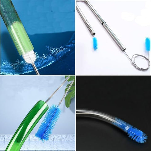 Suseg Flexible Drain Pipe BrushSuitable for AC Drain Linescpap CleaningShower Drain BrushPipe Cleaning
