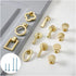 SZOMH Cabinet Handles Gold Cabinet Pulls Solid Zinc Alloy Kitchen Cupboard Single Hole for Bedside Table Handle Drawer