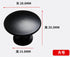 PILYON 6 Furniture Knob Pcs Zinc Alloy Single Hole Handle Drawer Bedside Cabinet Mushroom Handle Cabinet Wardrobe