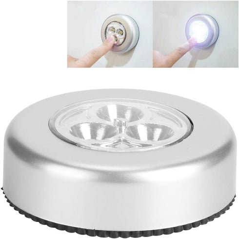 Jelquix 3 Bulbs 10000 Closet, Mini LED Night Light, Bright LED with Hours Lifespan, Ideal for Wardrobe, Bedside