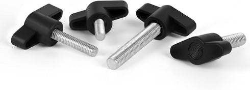 M6 x 15mm Z Type Handle Thumb Screws, Plastic Head Mechanical Handle Bolts (5 PCS)