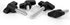 M6 x 15mm Z Type Handle Thumb Screws, Plastic Head Mechanical Handle Bolts (5 PCS)