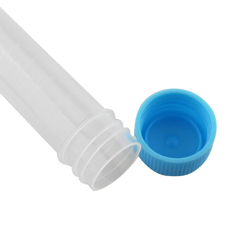 Cryogenic Vial 12 PCS, 10ml Lab Plastic Frozen Test Tubes with Seal Screw Caps, Clear Cryovial