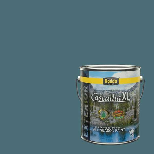 Rodda Paint CASCADIA XL Exterior Velvet Paint & Primer in One, 1-Gallon,