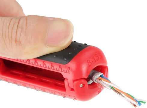 Hilitand 12.5cm Wire Stripper, Electrician Cable Dismantling Cutter, Professional Stripping Tool