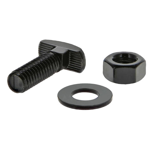 8020, 3301, 15 Series, 5/16-18 x 1" Long Drop in T-Slot Hammer Head Stud Bolt with Nut and Washer