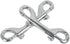 5 Pack 3.5’’ Double Ended Bolt Snaps Hook, Zinc Alloy Trigger Clips for Key Holder, Nickel Plated