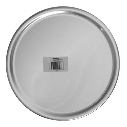 96DPAN 9.2"W 9.2"D .13"H Chef Approved Aluminum Stable Dough Proofing Pan Lid | Professional Round Shape Retarding