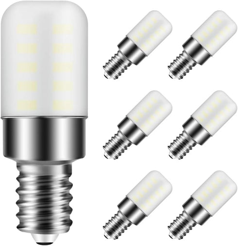 E12 LED Bulb 3W T6 Candelabra Base Warm White 3000K 120V 25W Incandescent Replacement for Chandeliers, Christmas