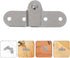 3.03X1.29 Inch TEHAUX Attic Ladder Spreader Hinge Left Iron Folding Table Hinge Replacement Part for Loft Ladder Stairs
