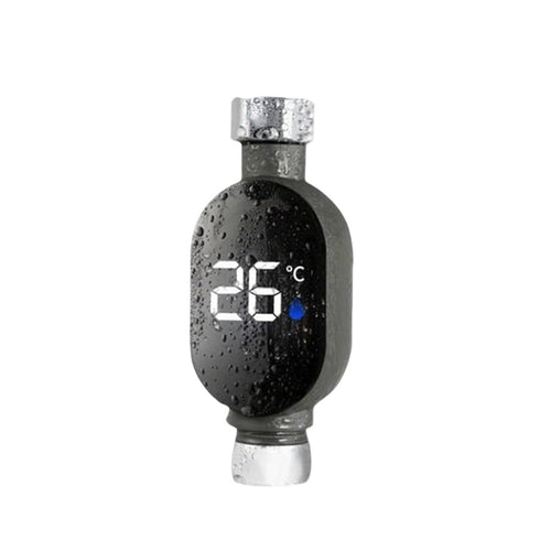 VBSNKLOI LED Shower Thermometer, LED Shower Temperature Meter Led Digital Display Instant-Read Temperature
