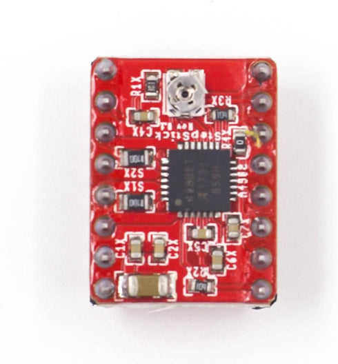 SHILLEHTEK ORIGINAL A4988 Stepper Motor Driver with Heatsink | 1.5A High Current | Compatible with Arduino, Reprap,