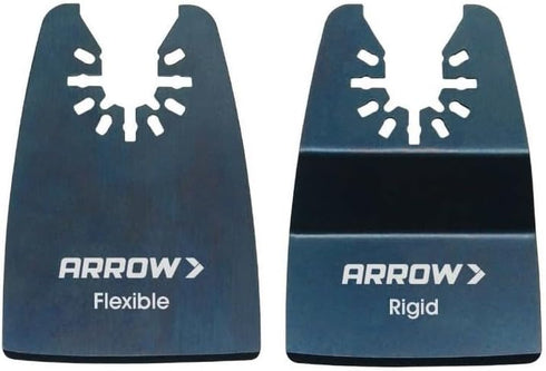 Arrow OSCSVP-2 High Carbon Steel Oscillating Tool Scraping Blades for Vinyl Flooring, 2-Pack