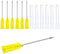 100Pack 20Ga 1Inch/25mm Dispensing Needles, Accessories, Disposable Lab Supplies, Individually Sealed Wrapped