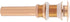 Zerodis Basin Sink Unslotted Pop Up Click Clack Sprung, Plug Drain Assembly for Bathroom Sink (Rose Gold)