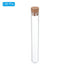 PATIKIL 9ml Plastic Test Tubes with Cork Stoppers, 40Pcs 100x15mm Tubes for Scientific Party Decoration