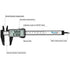 Kynup Digital Caliper with Large Screen, Caliper Measuring Tool, Micrometer Caliper Digital, Caliper Tool for Mechanics, Jewelers, Woodworkers, Inch and Millimeter Conversion (6Inch/150mm)