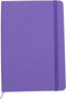 YIKANGHENG Hardcover Journal Notebook, A5 PU Leather Cover, 80 Sheets (160 Pages), 8 mm Ruled Diary, Purple