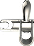 Kingston Brass K1014A6 Complement Hand Shower Slide Bar Bracket, Polished Nickel