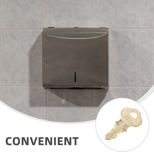 5Pcs 2055 Towel Dispenser Keys Replacement for Bathroom Napkin Paper Towel Holder Lock Metal Security Accessories