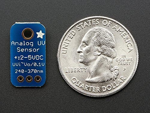 Adafruit 1918 Analog UV Light Sensor Breakout - GUVA-S12SD