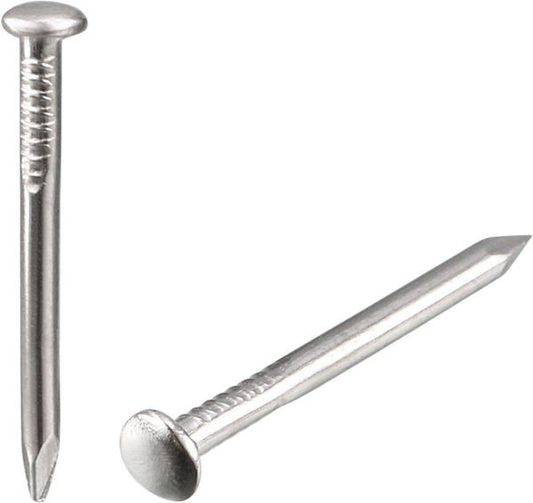 uxcell Small Tiny Hardware Nails - Carbon Steel 1.2X16mm for DIY Decorative Wooden Boxes, 500pcs Silver Tone