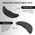 Ergonomic Mouse Wrist Rest Support, Smooth Palm Rest Pad for Easy Working and Gaming