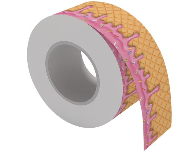 MAGICLULU Ice Cream Border Sticker Roll for Bulletin Board Decor, Cream Appliques, Embellishments, Blackboard Border