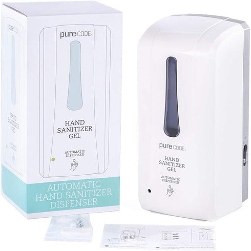 1000ml Automatic Touch-Free Hand Sanitizer Dispenser - Wall-Mounted with Motion Sensor for Hospitals, Schools, Hotels