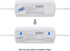T907 Dimmer 12V Dimmer 1 Pack White Switch for Led Strip Lights Adjust Brightness Led Controller with Memory Function