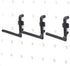 1.5 inch L Style Pegboard Hooks Kit, 200 pk Assortment Tool Organizer, Black Peg Hooks Accessories (200 PK)