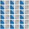 ZYMJBB Self-Adhesive Metal Plates for Magnetic Mounts, 50pcs 1.18 X 1.18 in Square