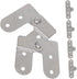 Artibetter 6pcs Folding Table Hinges and Folding Shelf Support Brackets Hidden Furniture