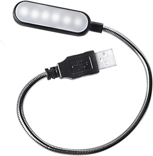FANTIA USB Port Reading Lamp, USB Gooseneck, USB LED Lamp, USB Lamps, Mini USB Light for Laptop, LED USB Light