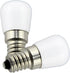 Poeland 1.5W LED Bulb, E14 Base, Warm White, Pack of 2