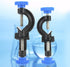 Marhynchus 2 Pcs Aluminum Office School Supplies Sprayed Cross Clamp Lab Stand Holder for Laboratory
