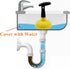 Sink Plunger, Easy to Use Mini Plunger with Short Handle, Powerful Unclogging Tool for Kitchen and Bathroom