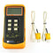 6802 II Durable Dual Channel Digital Thermometer with 2 K-Type Thermocouple Sensor Precision