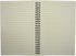YYaaloa 4pcs A5 Ruled Spiral Notebooks, Brown Soft Cover, 120 Pages, 5.7" x 8.3" Cream Paper