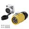 CNLINKO LP-20 Industrial Waterproof Connector, IP68 Circular Connector Quick Plugging, M20 2-12 Pin Flange Socket