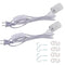 2 Packs 6.5FT/2M Pendant Light Socket Kits lamp Holder with Cord on/Off