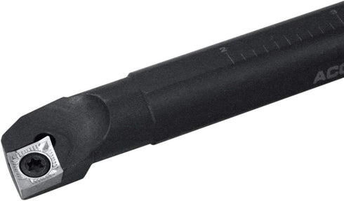 Accusize Industrial Tools 5/8'' by 8'' Overall Length, Rh Sclcr Indexable Boring Bar with Carbide Insert